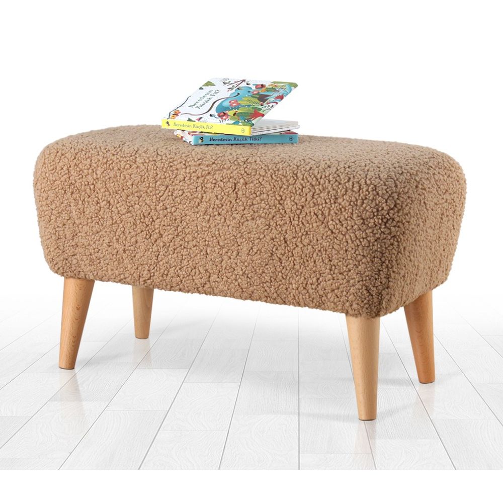 Moouv 3333 - Pouffe u boji braon slika 1