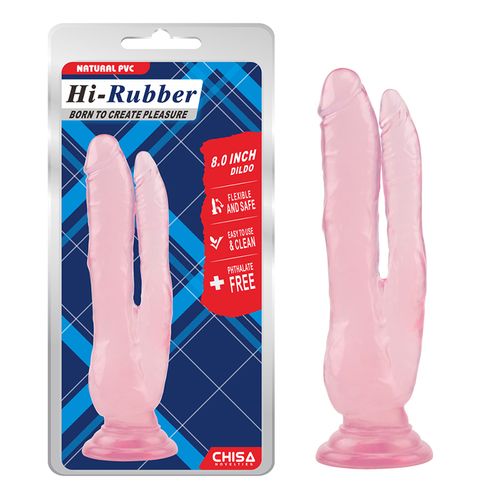 Roze dildo za duplu penetraciju slika 1