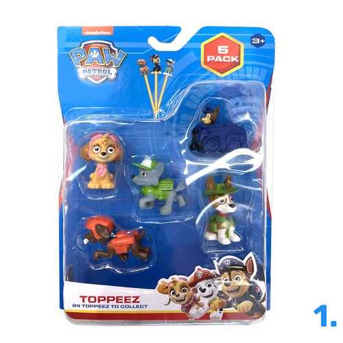 Patrolne šape set 5 figura slika 1