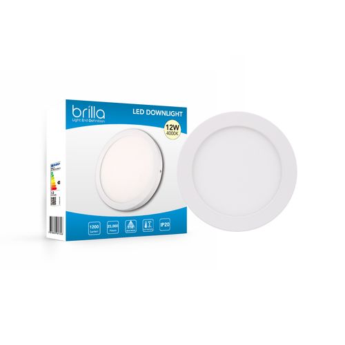 LED SLIM NADGRADNI PANEL OKRUGLI 12W slika 1