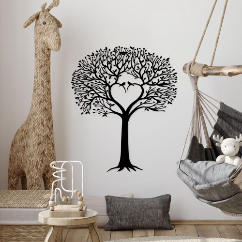 Wallity Metalna zidna dekoracija, Love Tree slika 3