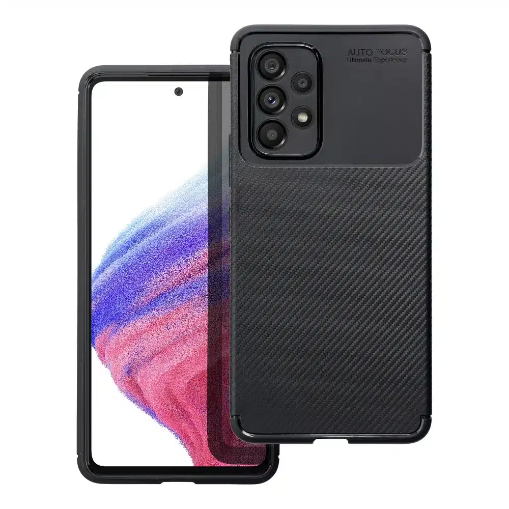CARBON PREMIUM maska za SAMSUNG GALAXY A13 5G / A04S  crna slika 7