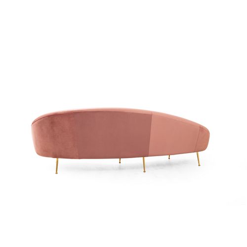 Atelier Del Sofa Trosjed ESES RIGHT ružičasta, Eses Right - Pink slika 6