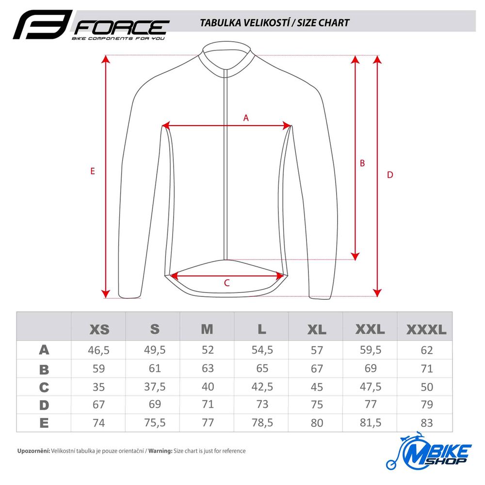 Force Majica dugih rukava za biciklizam Spike Black/White slika 3