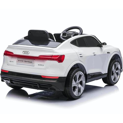 Baby Auto Audi E- Tron 12V Bela slika 2