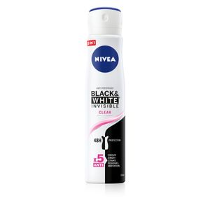 NIVEA BLACK&WHITE INVISIBLE Clear sprej za žene 250ml