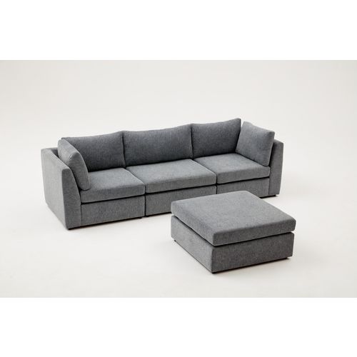 Atelier Del Sofa Kutna garnitura, Mottona Corner Sofa v2 - Grey slika 3