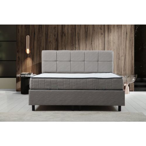 Vitalia Set 120 x 200 - Light Grey Light Grey Single Mattress, Base & Headboard slika 2