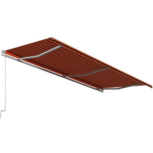 Tenda na automatsko uvlačenje 600 x 300 cm narančasto-smeđa slika 40