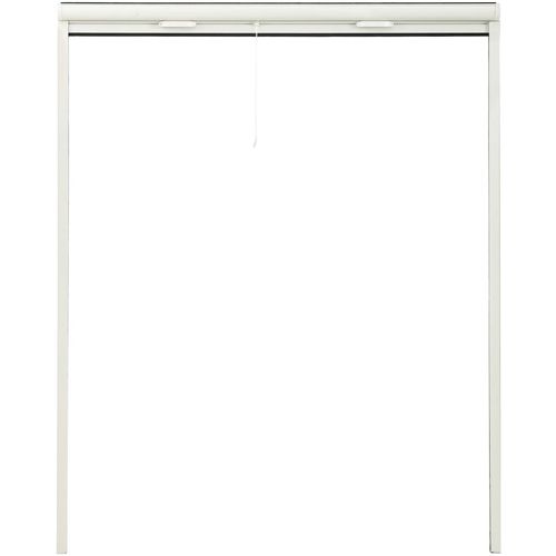 Zaslon protiv insekata za prozore bijeli 130 x 170 cm slika 4