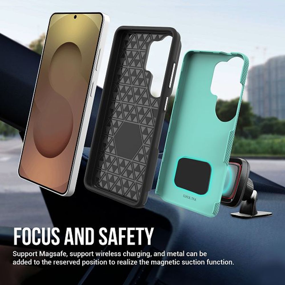 MM TPU SAM GALAXY S26 ULTRA - DROP-PROOF HARD DOUBLE black slika 3