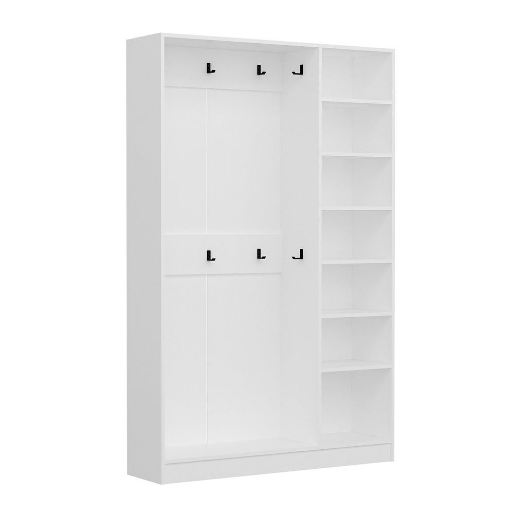Hall stand Noah - 8243, bijela boja slika 7