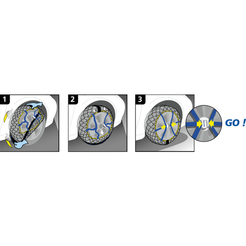Lanci za snijeg Michelin Easy Grip EVO3 (par) 195/50/15 slika 1