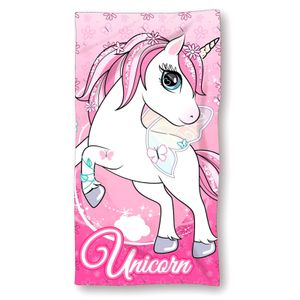 Unicorn cotton beach towel