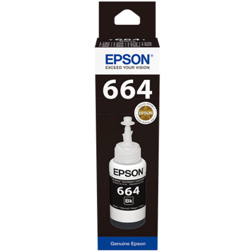 Epson C13T66414A T6641 EcoTank Black ink bottle slika 2