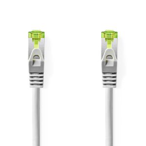 Kabel NEDIS CCGL85420GY150, Patch, CAT7 PiMF, gold plated, sivi, 15m