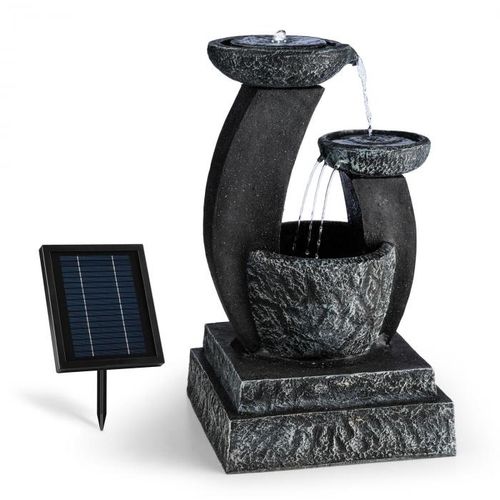 Blumfeldt FANTAGHIRO, UKRASNA FONTANA, VRTNA FONTANA, 3W SOLAR, LED, POLYRESIN, IZGLED KAMENA slika 1