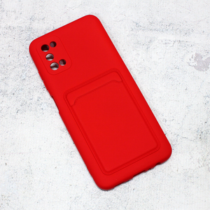 Torbica Color Card za Samsung A037G Galaxy A03s (EU) crvena