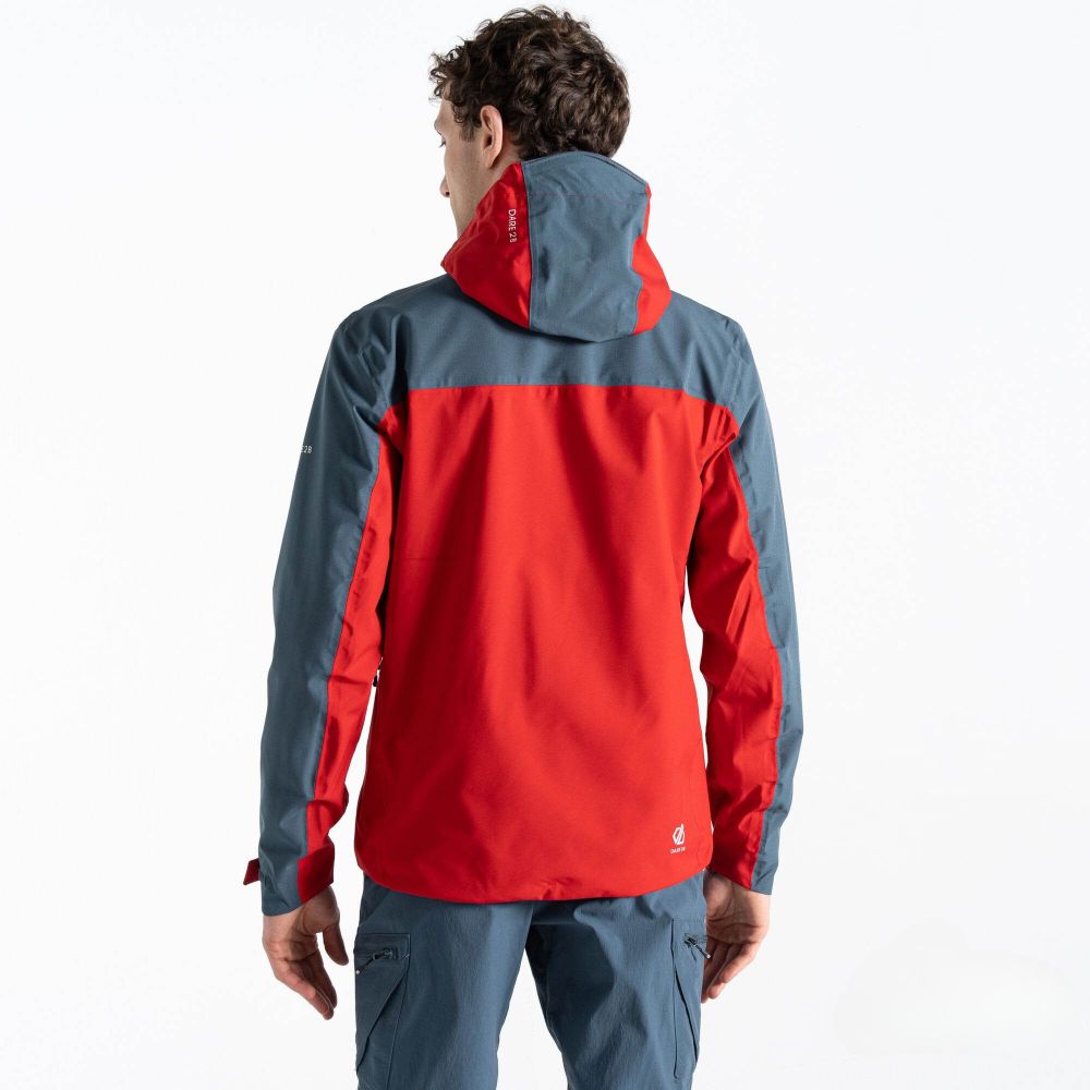 Dare2B Muška jakna Diluent Era, Danger Red/Orion Grey slika 4