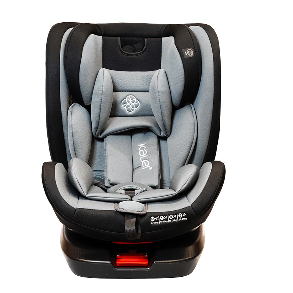 KALEI Rotirajuća autosjedalica NEXT 360 FX 0-36kg Isofix HXW-XZ166, Black/Grey slika 2