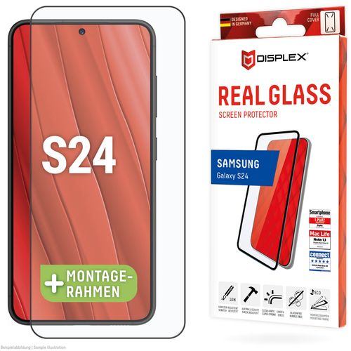 Zaštitno staklo DISPLEX Real Glass Full Cover za Samsung Galaxy S24 (01897) slika 9