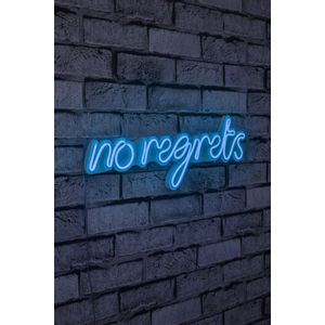 Wallity Ukrasna plastična LED rasvjeta, No Regrets - Blue