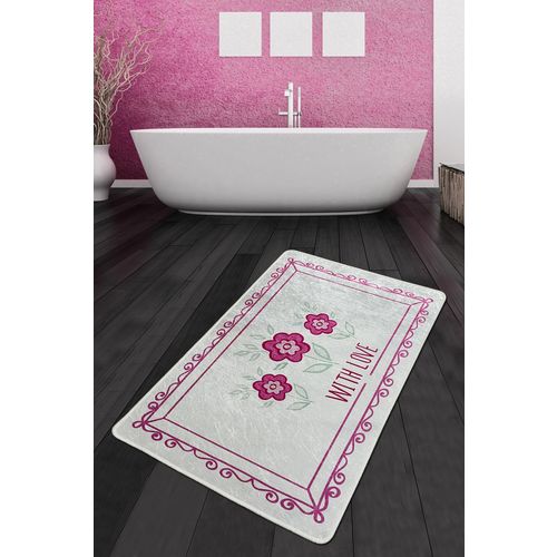 With Flower Djt (70 x 120) Multicolor Bathmat slika 1