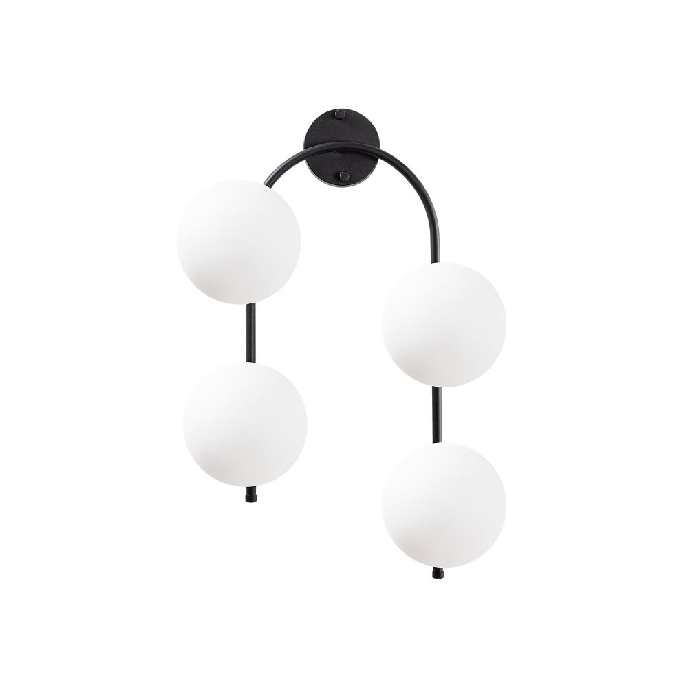 Jewel - 10595 Crna Krem Zidna Lampa slika 5