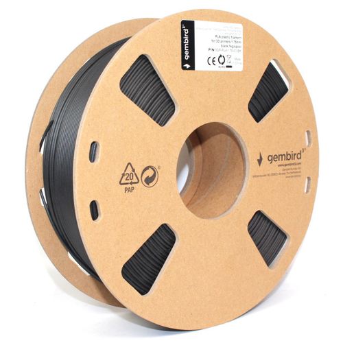 3DP-PLA1.75-01-BK PLA Filament za 3D stampac 1.75mm, kotur 1KG BLACK slika 4