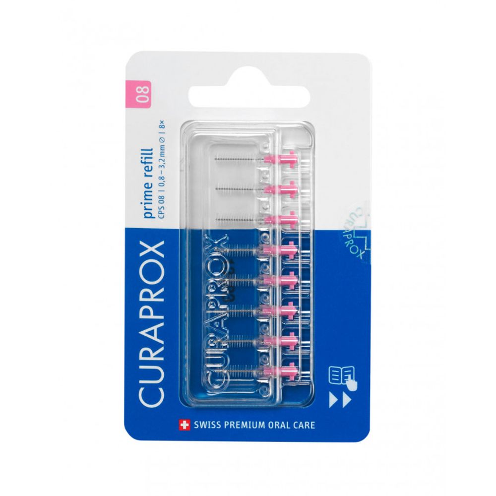 Curaprox Interdentalna četkica CPS 08 Prime Refill, 8kom slika 3