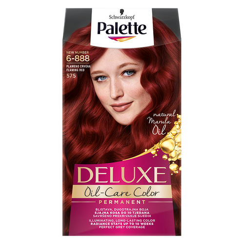 PALETTE DELUXE boja za kosu 6-888 (575) Plamteće crvena slika 1