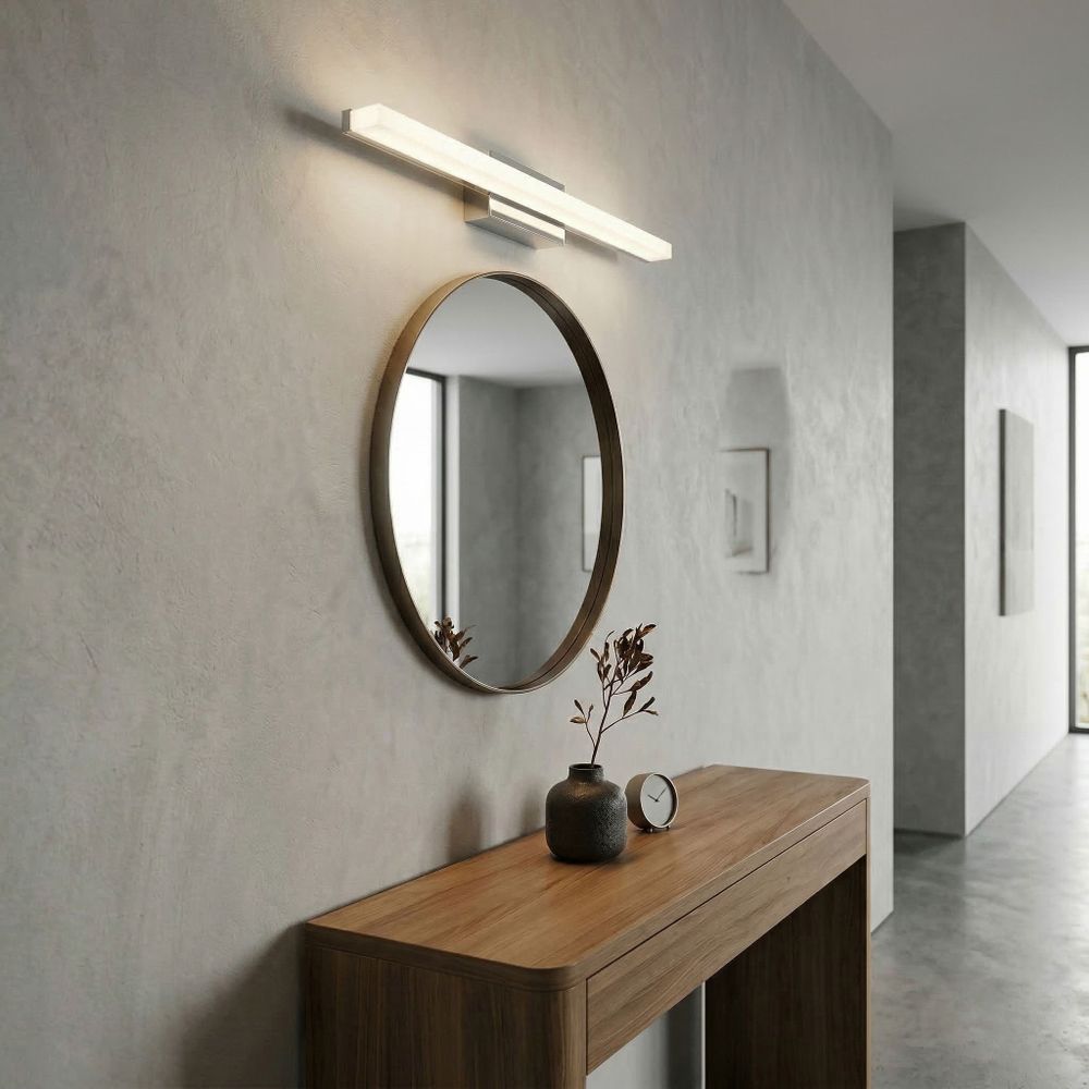 Zidni svijećnjak LED 60 cm APP1846-1W chrom slika 6