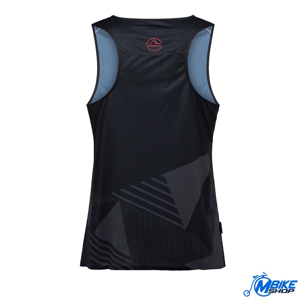 La Sportiva Muška majica bez rukava Comp Tank, Black/Cherry Tomato slika 2