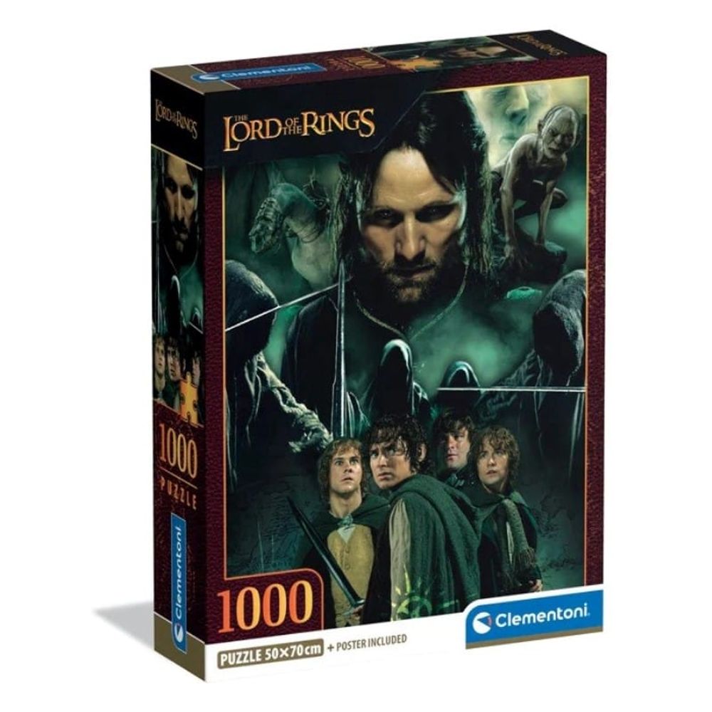 Clementoni CL39963 Puzzle Gospodar prstenova, 1000kom slika 1