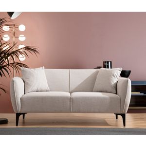 Atelier Del Sofa Dvosjed, Bijela, Belissimo - Off White