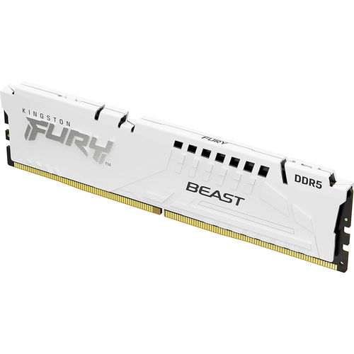 KINGSTON DIMM DDR5 16GB 6800MT/s KF568C34BWE-16 FURY Beast White EXPO slika 1