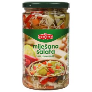 Podravka miješana salata staklenka 660 g