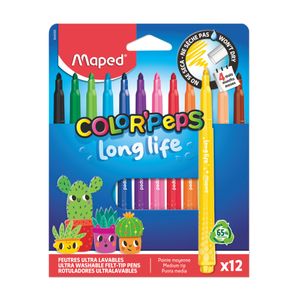 Maped Flomasteri 12/1 LONG LIFE 2.0 