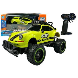 Monster Truck Porsche na daljinsko upravljanje 1:18 žuti