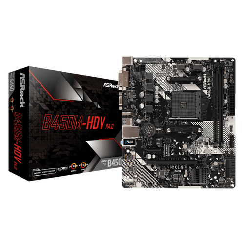 MB AsRock AMD AM4 B450M-HDV R4.0 slika 5