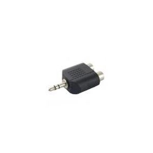 Audio adapter 3,5mm Muški -> 2 x RCA Ženski - SBOX