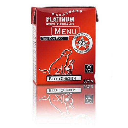 Platinum Menu Govedina i Piletina 375 g slika 1