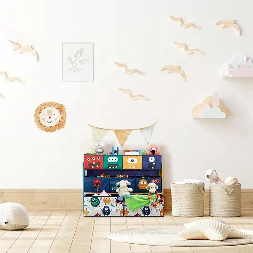 Kinder Home Organizator za igračke Ghousts, Šareni slika 10