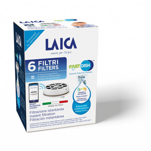 Laica fast disk filter 6 pak.