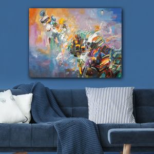 Šareno Dekorativno Platno za Slikanje 70x100 cm