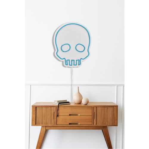 Wallity Ukrasna plastična LED rasvjeta, Skull - Blue slika 14