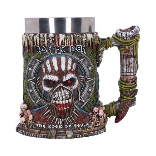 Nemesis Now Iron Maiden Book of Souls Krigla 17,5 cm 600 ml slika 1