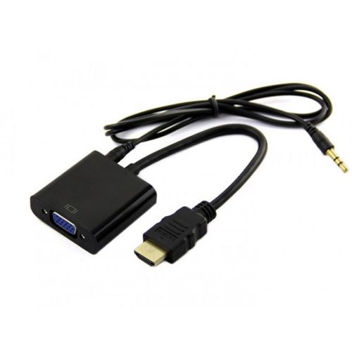 Adapter E-Green HDMI (M)-VGA D-sub (F)+audio (M/M) slika 1