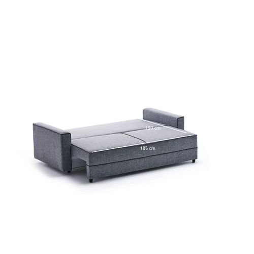 Atelier Del Sofa Trosjed na razvlačenje, Sivo, Ece - Grey slika 10