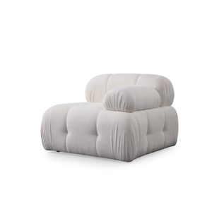 Petite 1R - Bijeli Sofa za Jednu Osobu